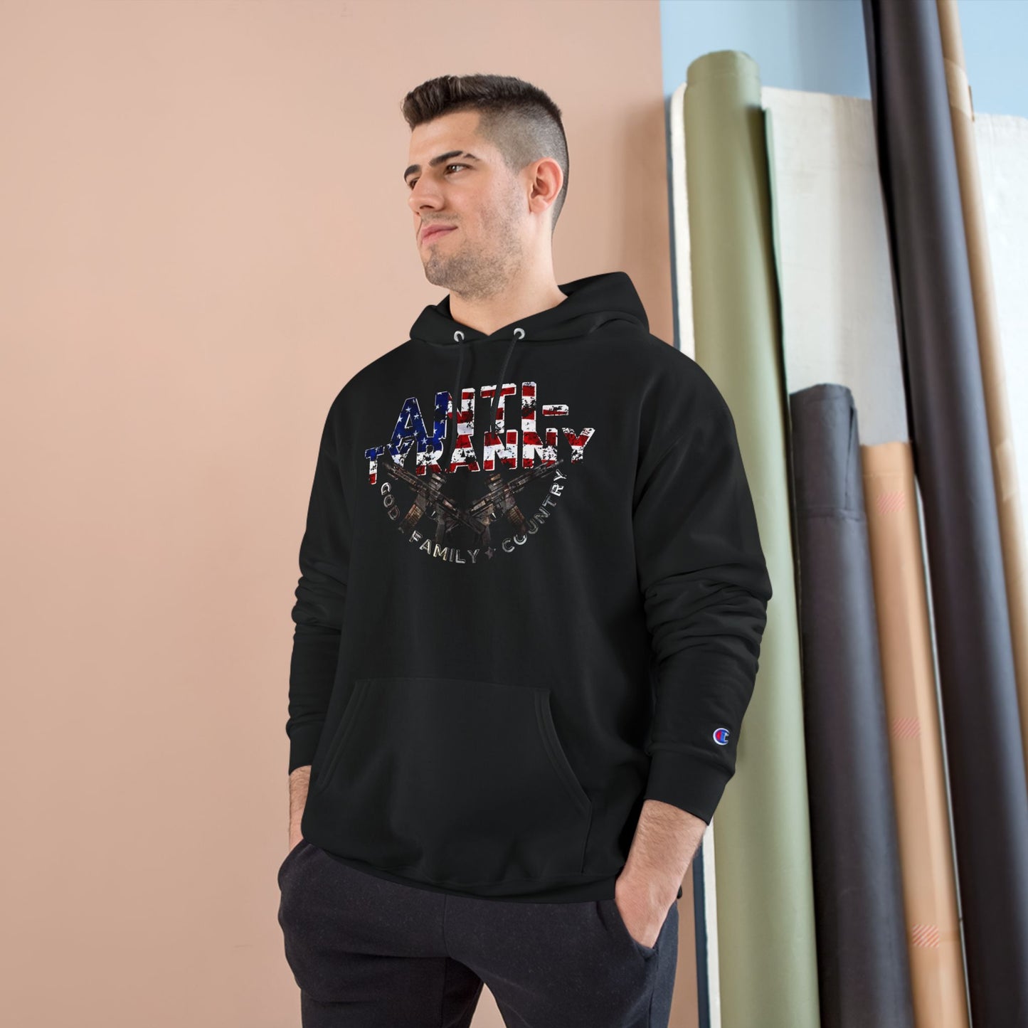 Anti-Tyranny Hoodie - Black