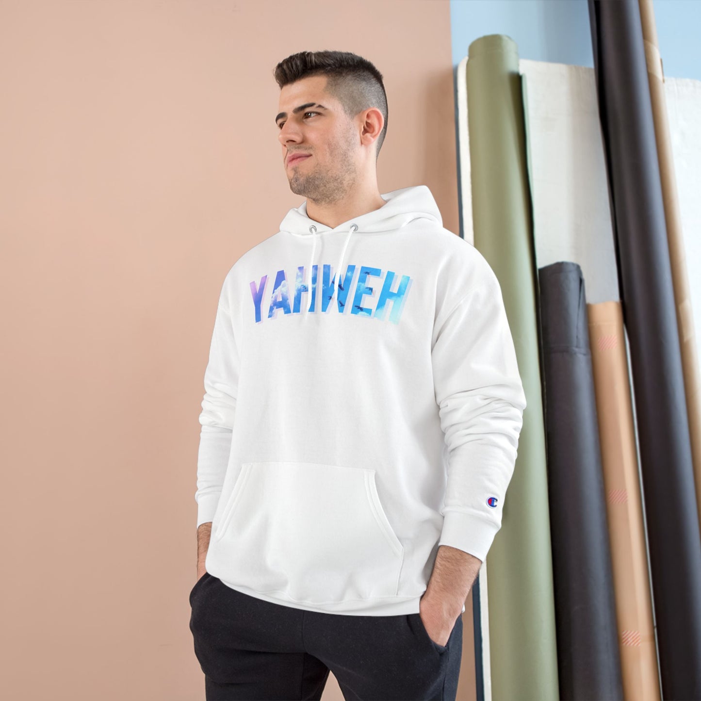 YAHWEH Hoodie - White