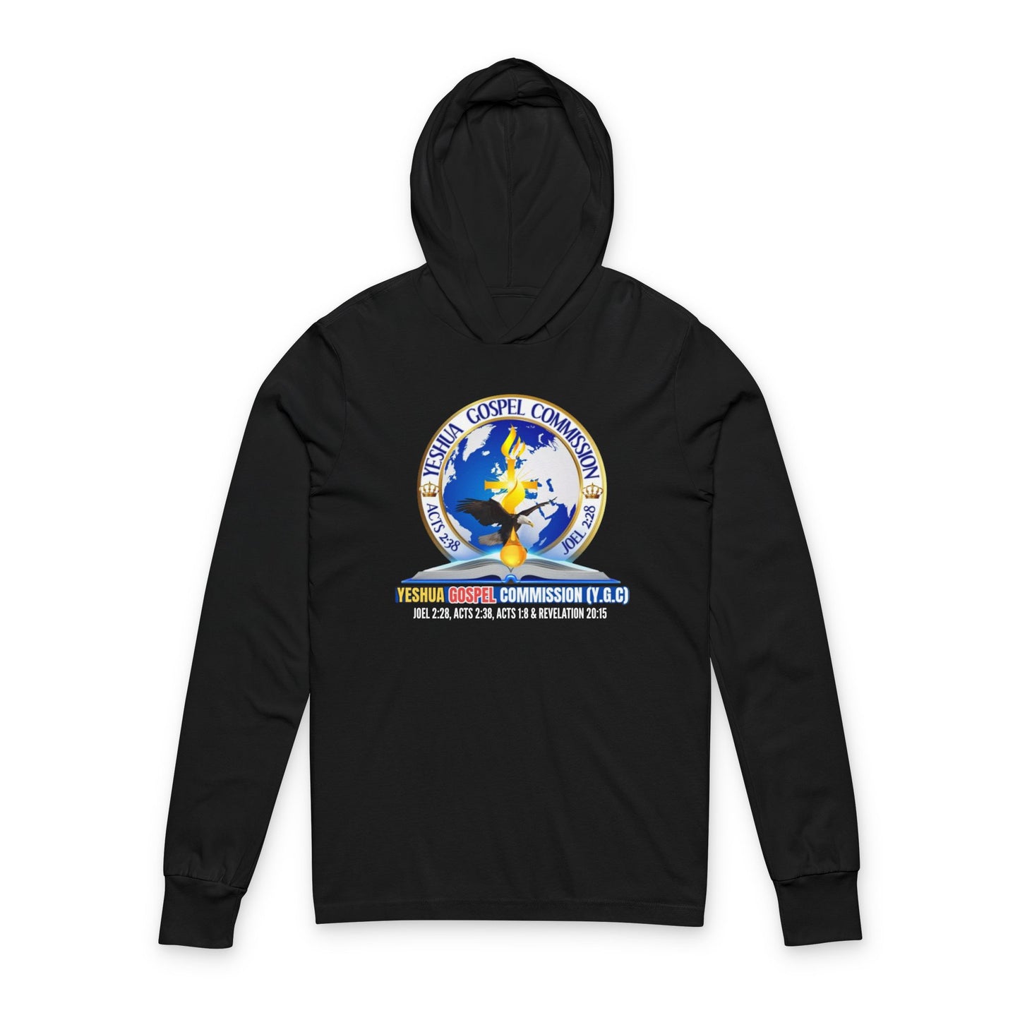Yeshua Gospel Hoodie - Black