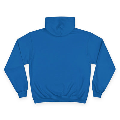 Jesus is King Champion Hoodie - Blue