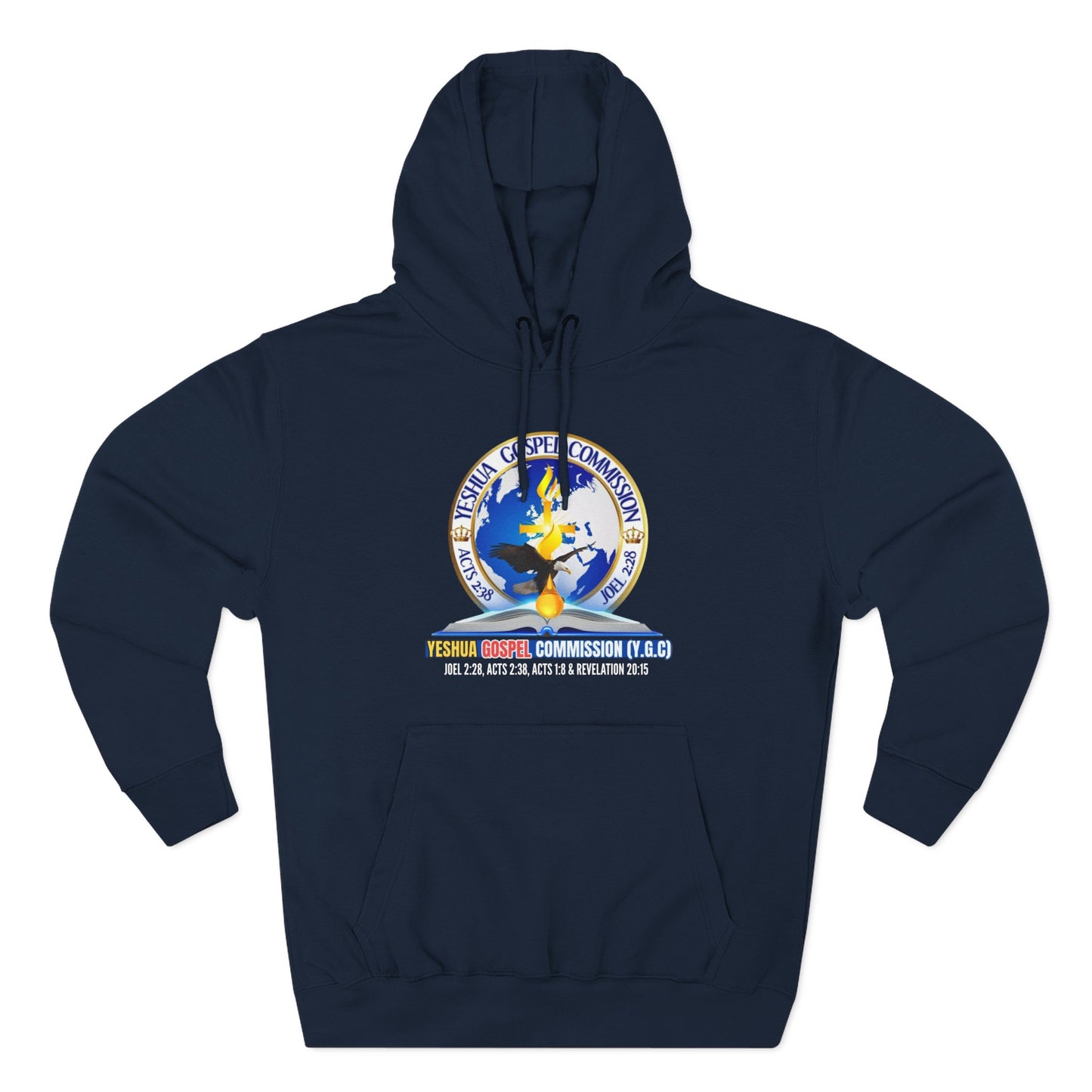 Yeshua Gospel Hoodie - Navy Blue