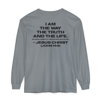 Yeshua Gospel Long Sleeve - Grey