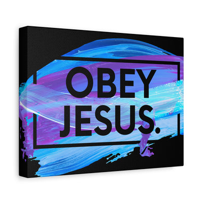 Obey Jesus Art Canvas