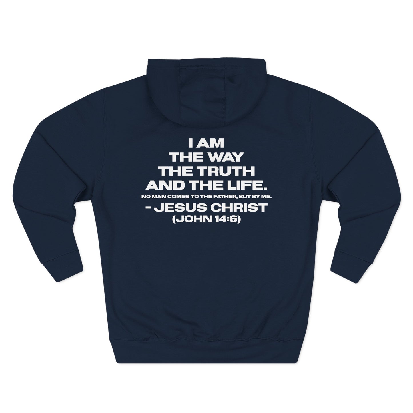 Yeshua Gospel Hoodie - Navy Blue