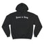 Jesus is King Champion Hoodie - Black