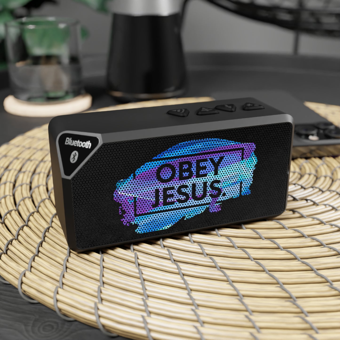 Obey Jesus Bluetooth Speaker