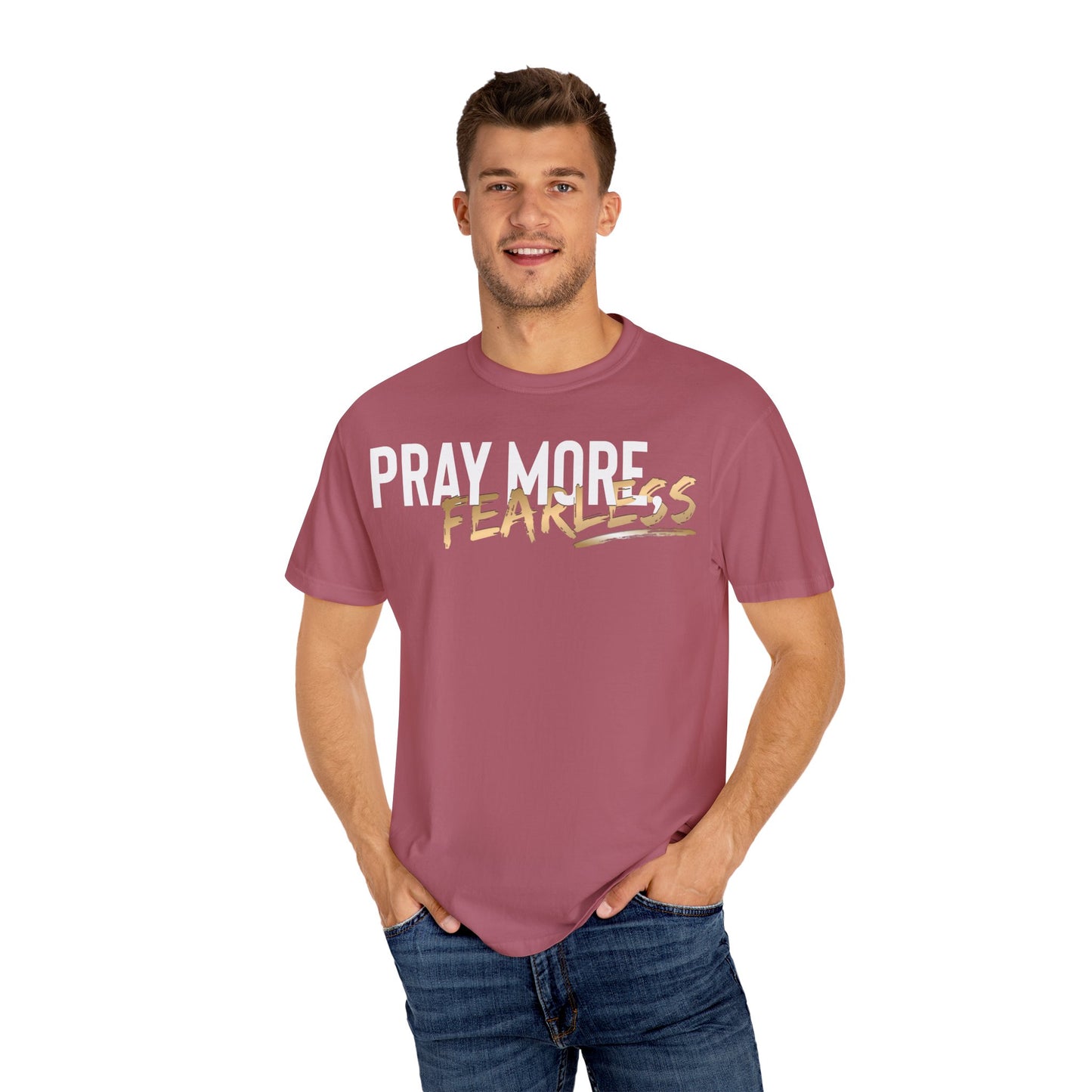 FEARLESS Tee - Rose Gold