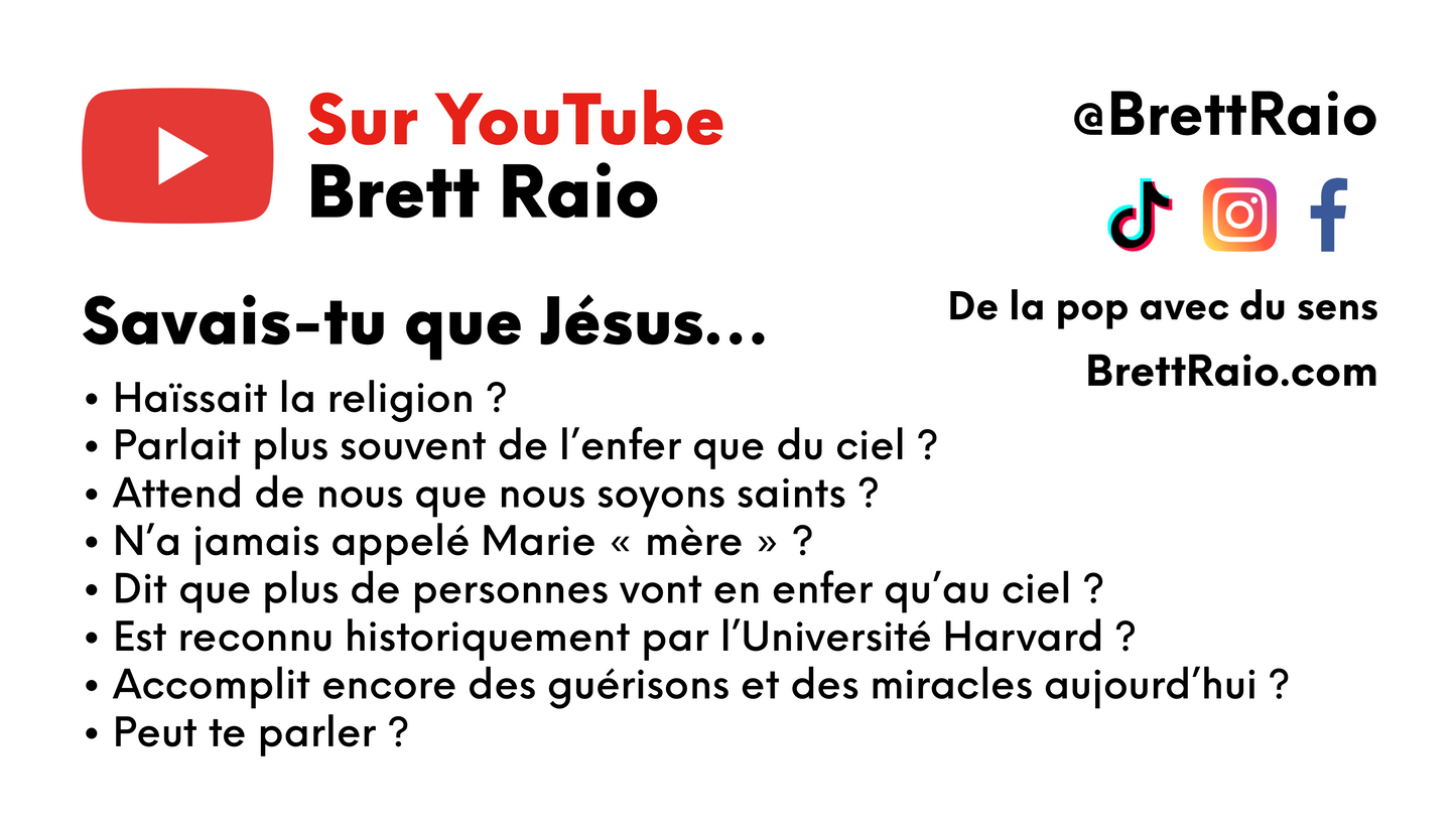 YouTube Tracts - Brett Raio (French)